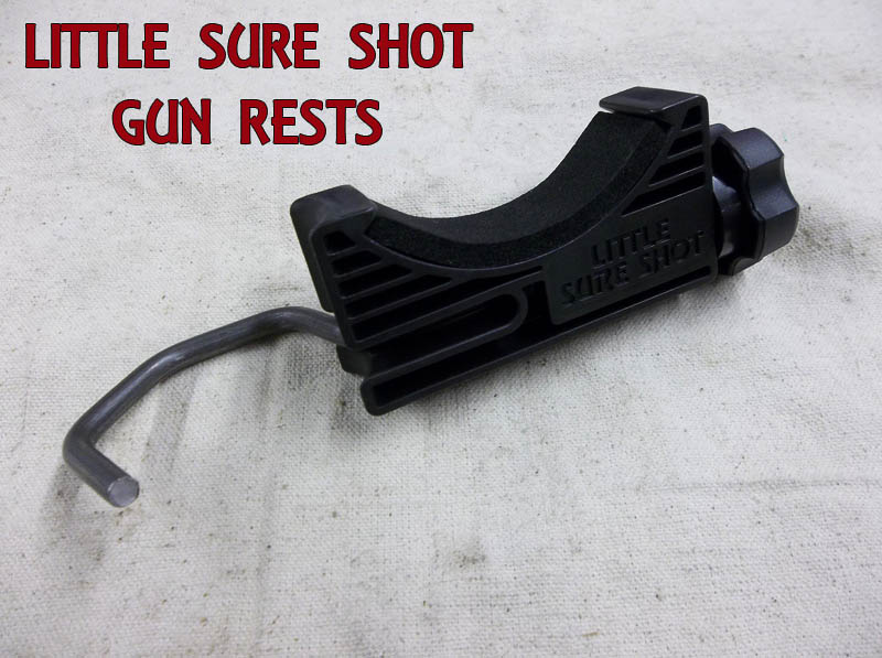 Ultra Big Mouth Little Sure Shot Gun Rests (BLACK)